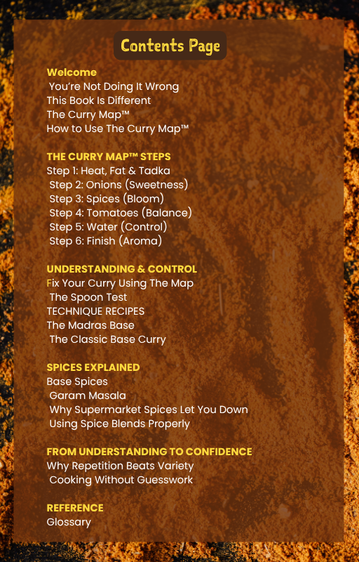 The Curry Map™ Guide: Why your curry never tastes right Ebook
