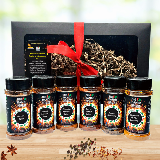๐ African and the Middle Eastern Spice Kit with Free Recipe Guide
