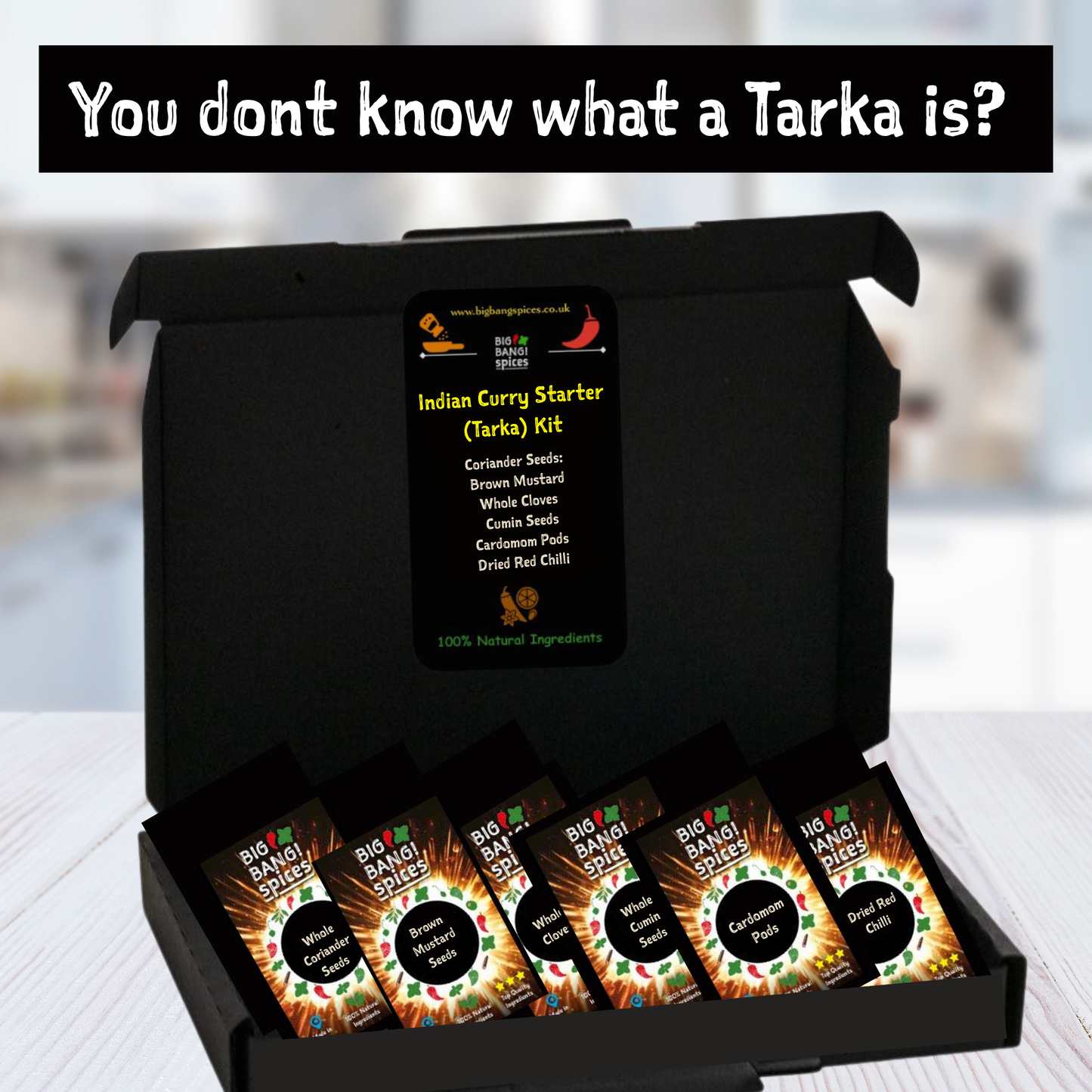 Indian Curry Starter (Tarka) Kit
