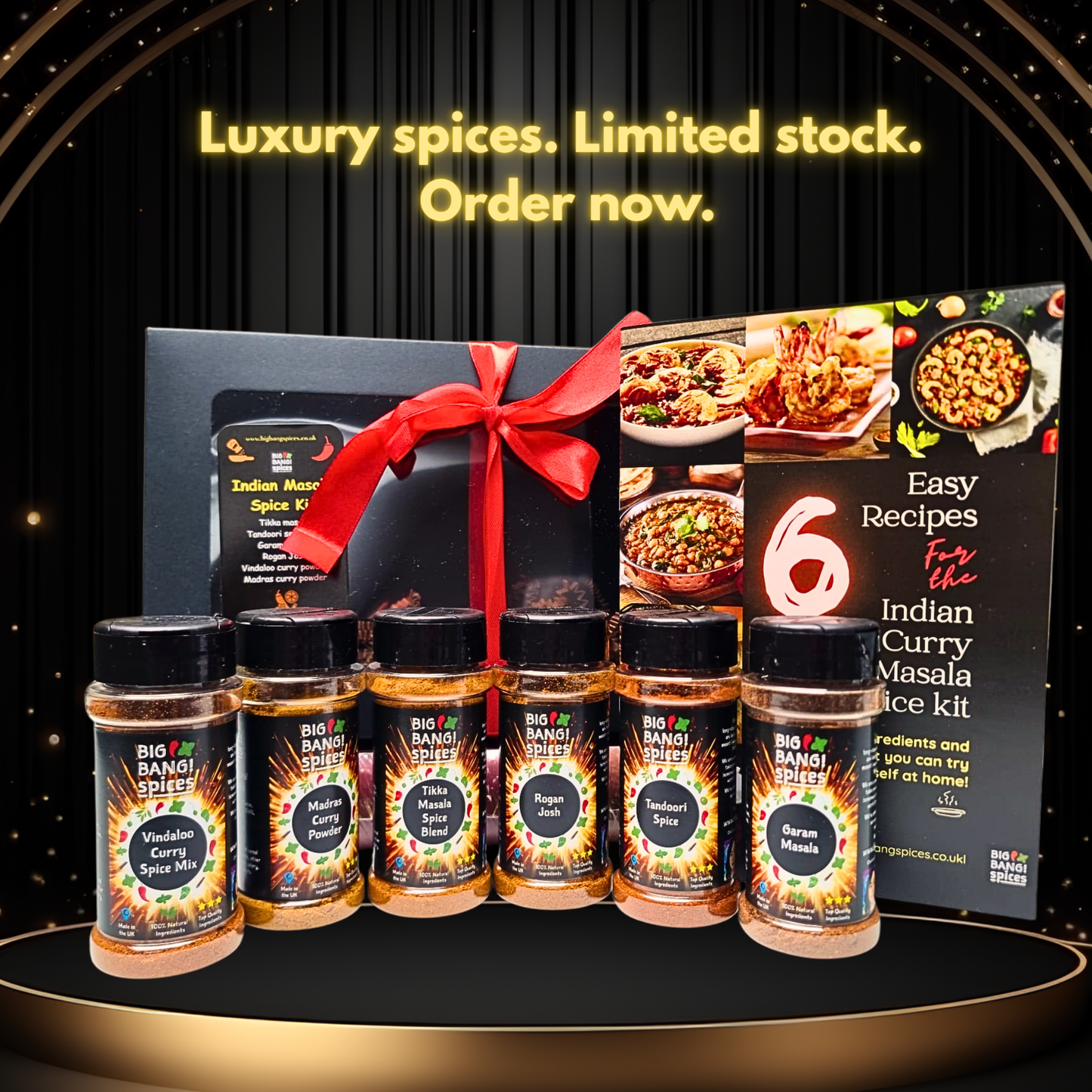 Indian Masala Curry Spice Kit. Ready to Cook