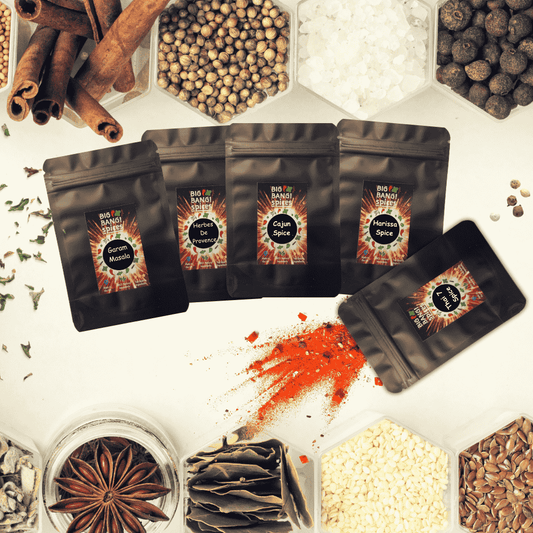 ๐โจ Around the World in Five Blends Spice Kit, with FREE RECIPE GUIDE