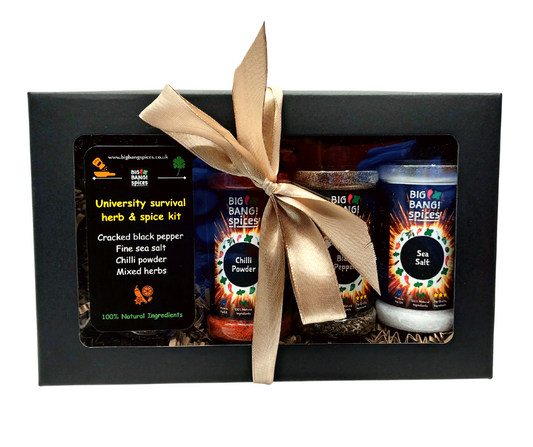 Essential University Survival herb and spice kit