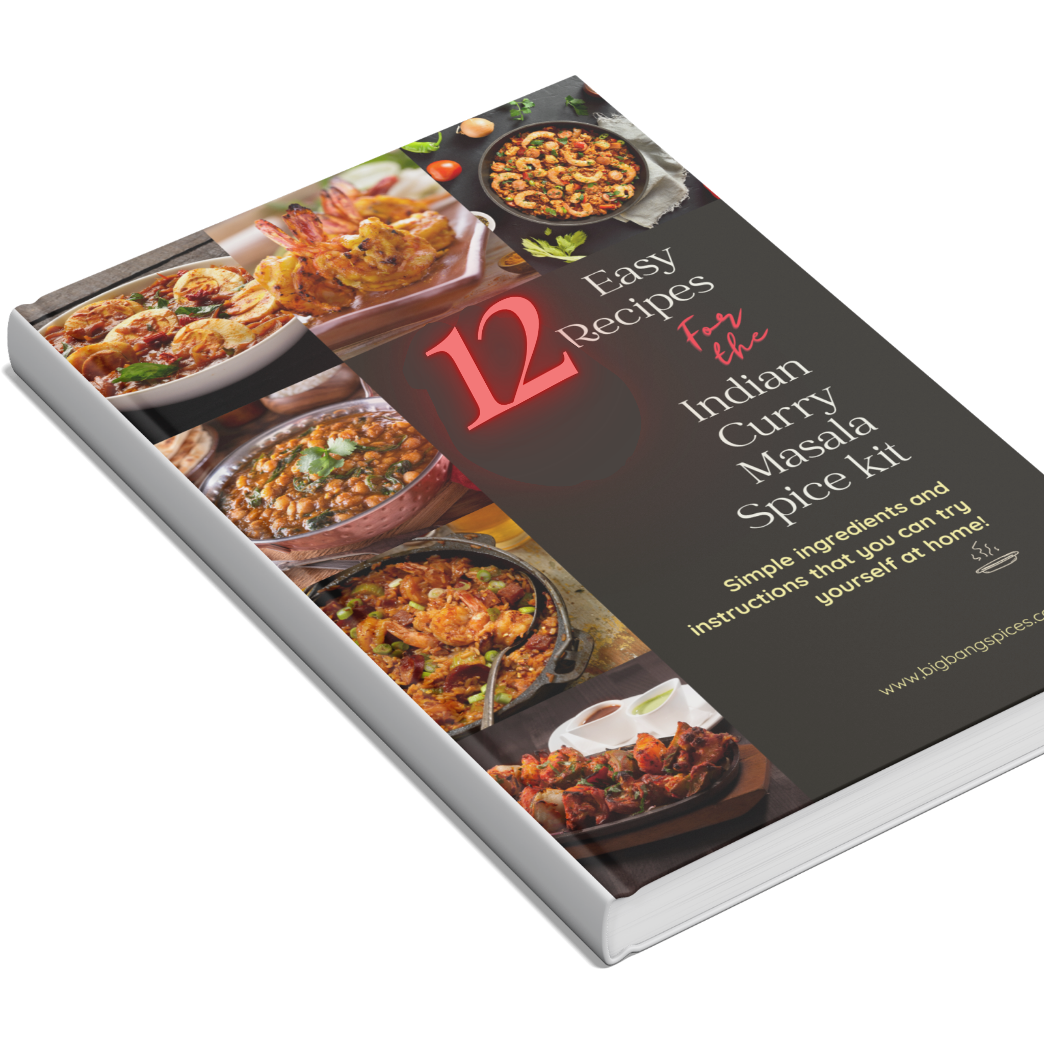 The Ultimate Indian Masala AND Tarka Kit, with 12 Free Printed Recipe Guide