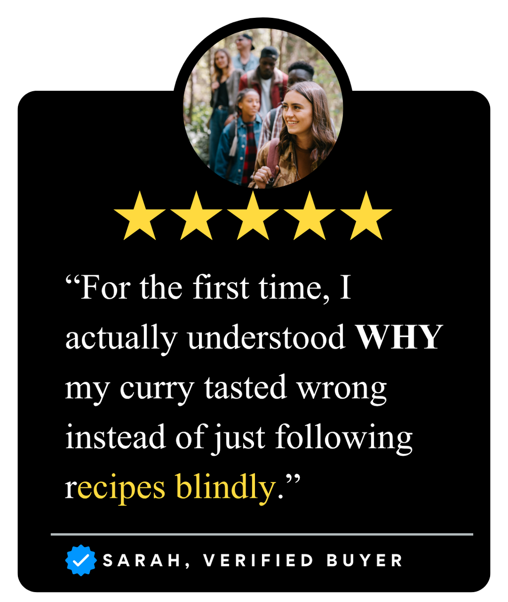 The Curry Confidence Kit™ with Printed Guide