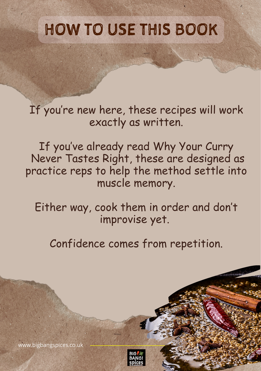 Ebook: The Six Classic Curries That Build Confidence