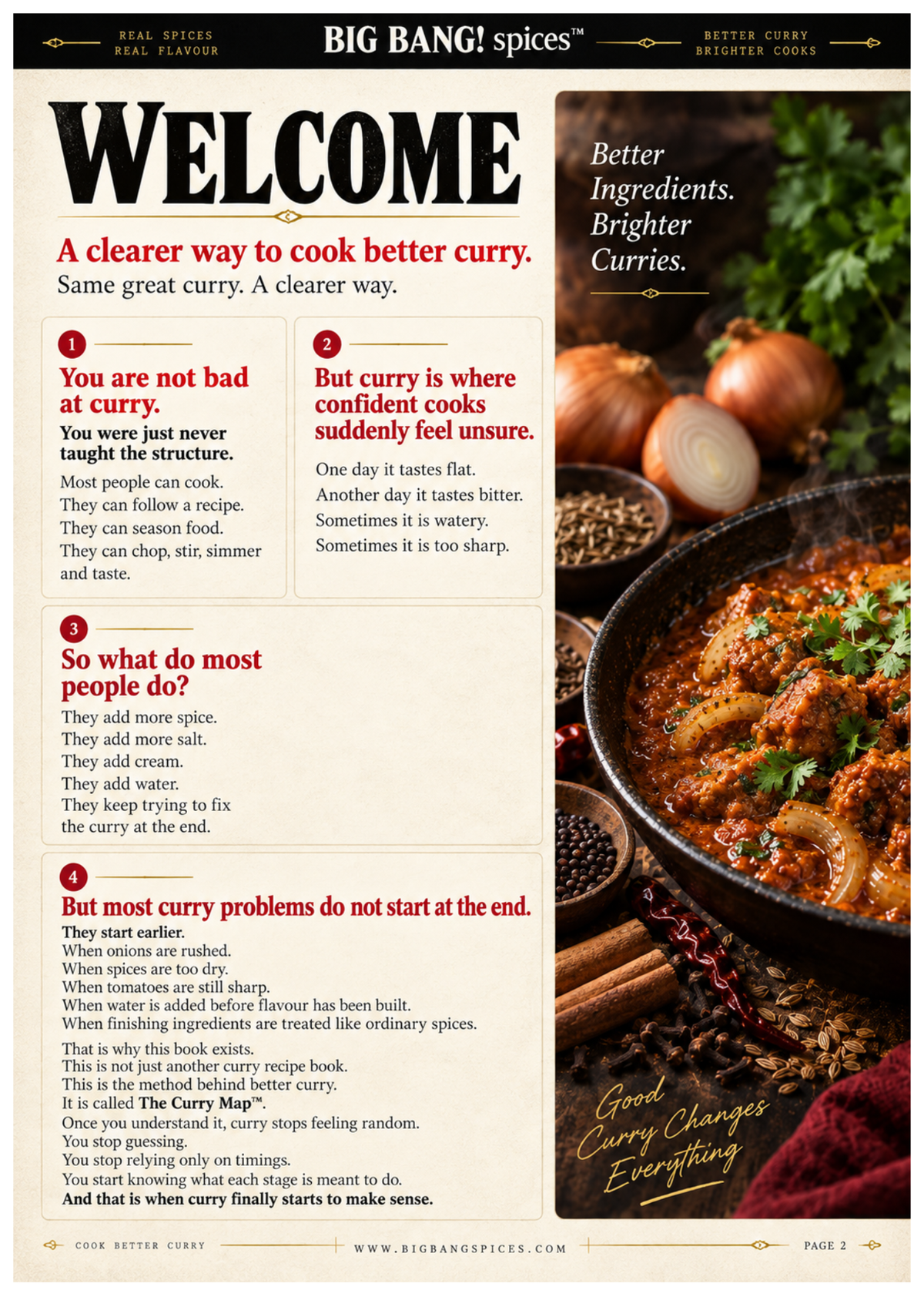 The Curry Map™ Guide: Why your curry never tastes right Ebook