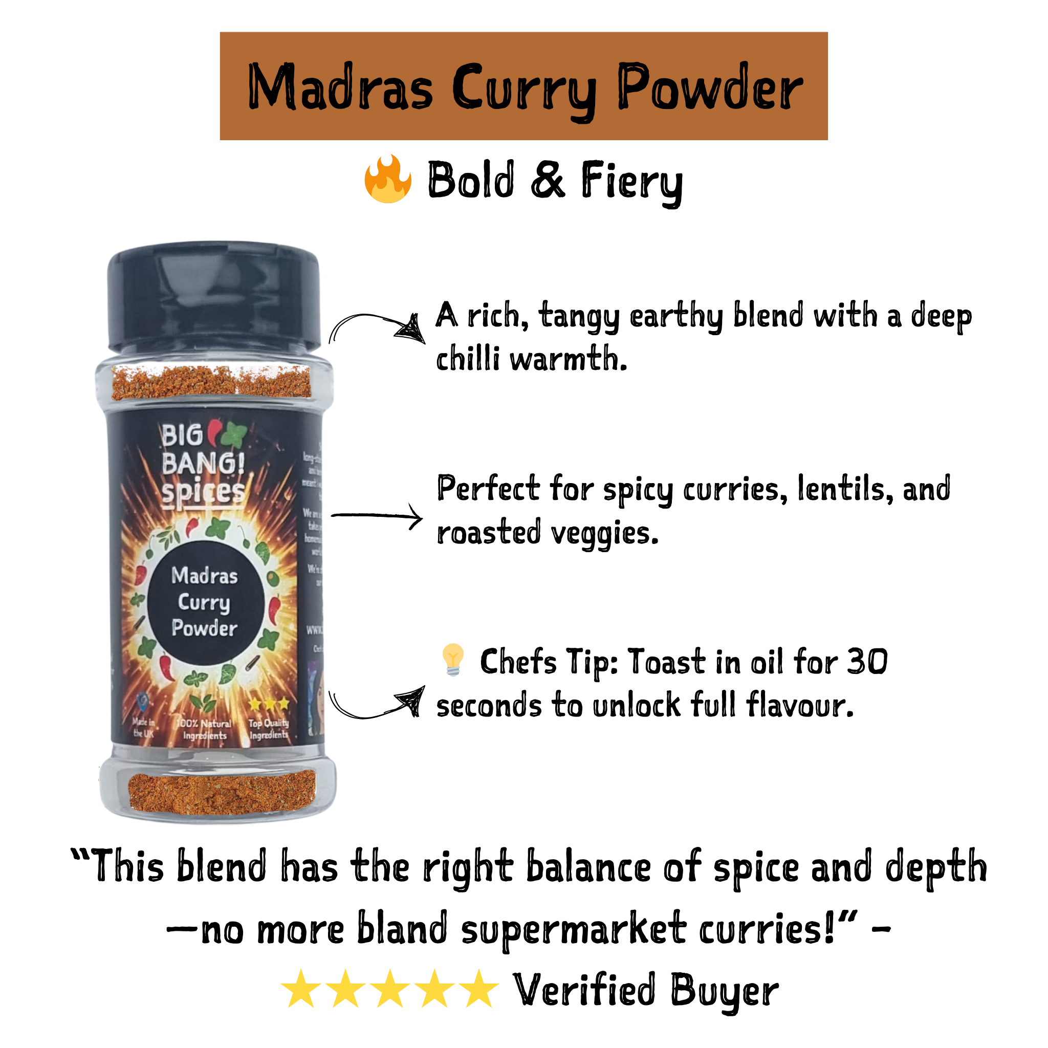 Authentic Indian Masala Curry Spice Kit