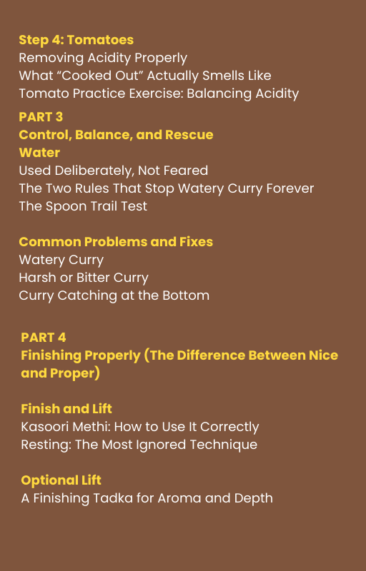 Ebook: Why Your Curry Never Tastes Right