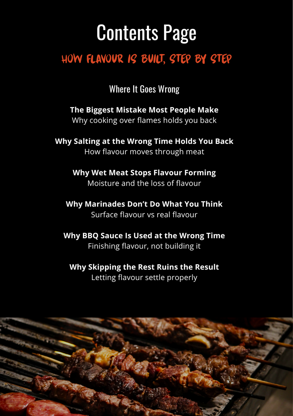Ebook - Why Your BBQ Never Tastes Right: The Science of Flavour, Fire & Control