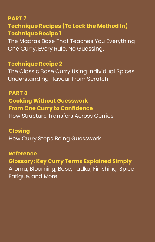 Ebook: Why Your Curry Never Tastes Right
