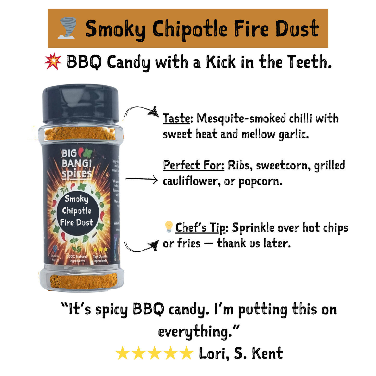 🔥  BBQ Without the Bullsh*t Spice Kit. Free Recipe Guide Included