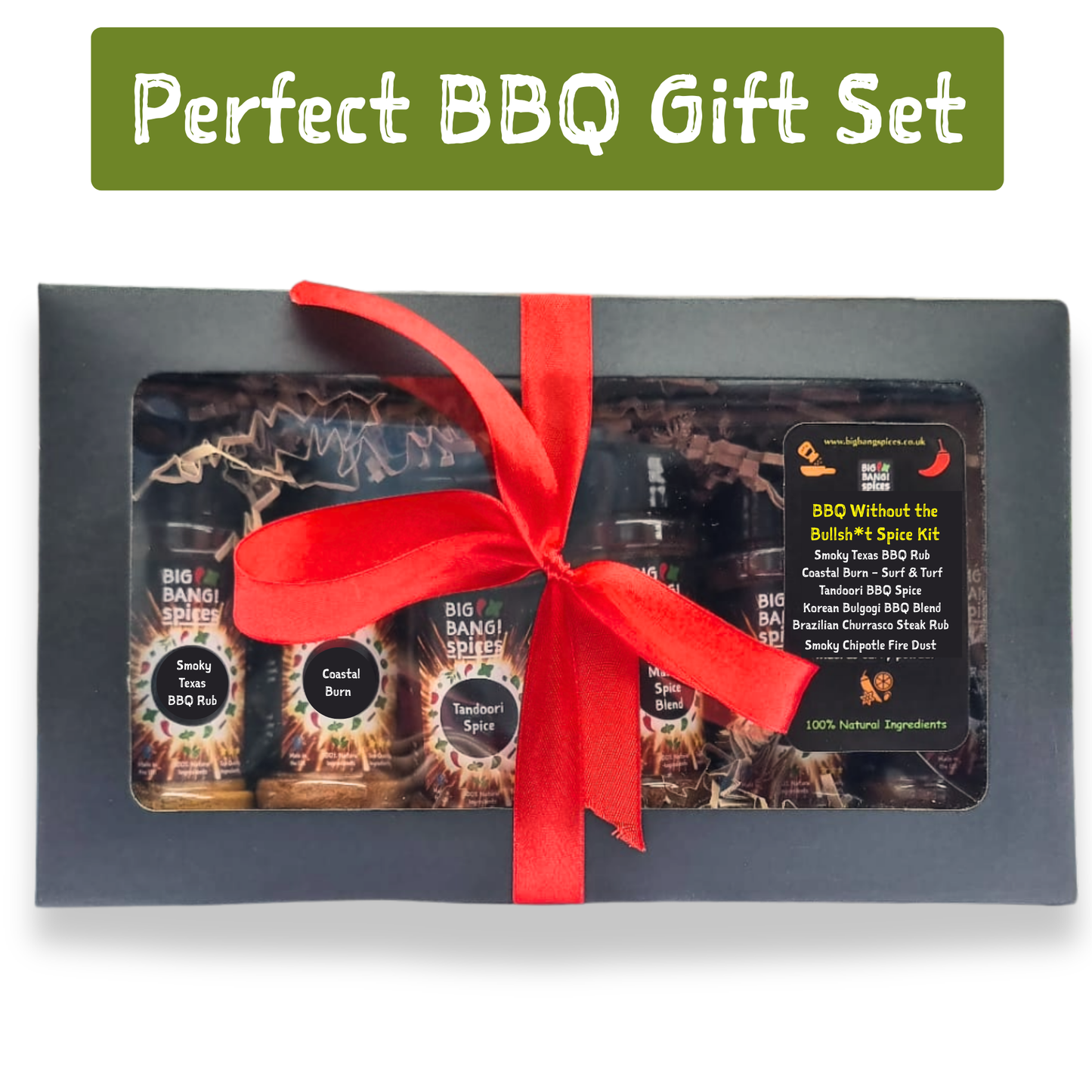 🔥  BBQ Without the Bullsh*t Spice Kit. Free Recipe Guide Included