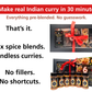Indian Masala Curry Spice Kit. Ready to Cook