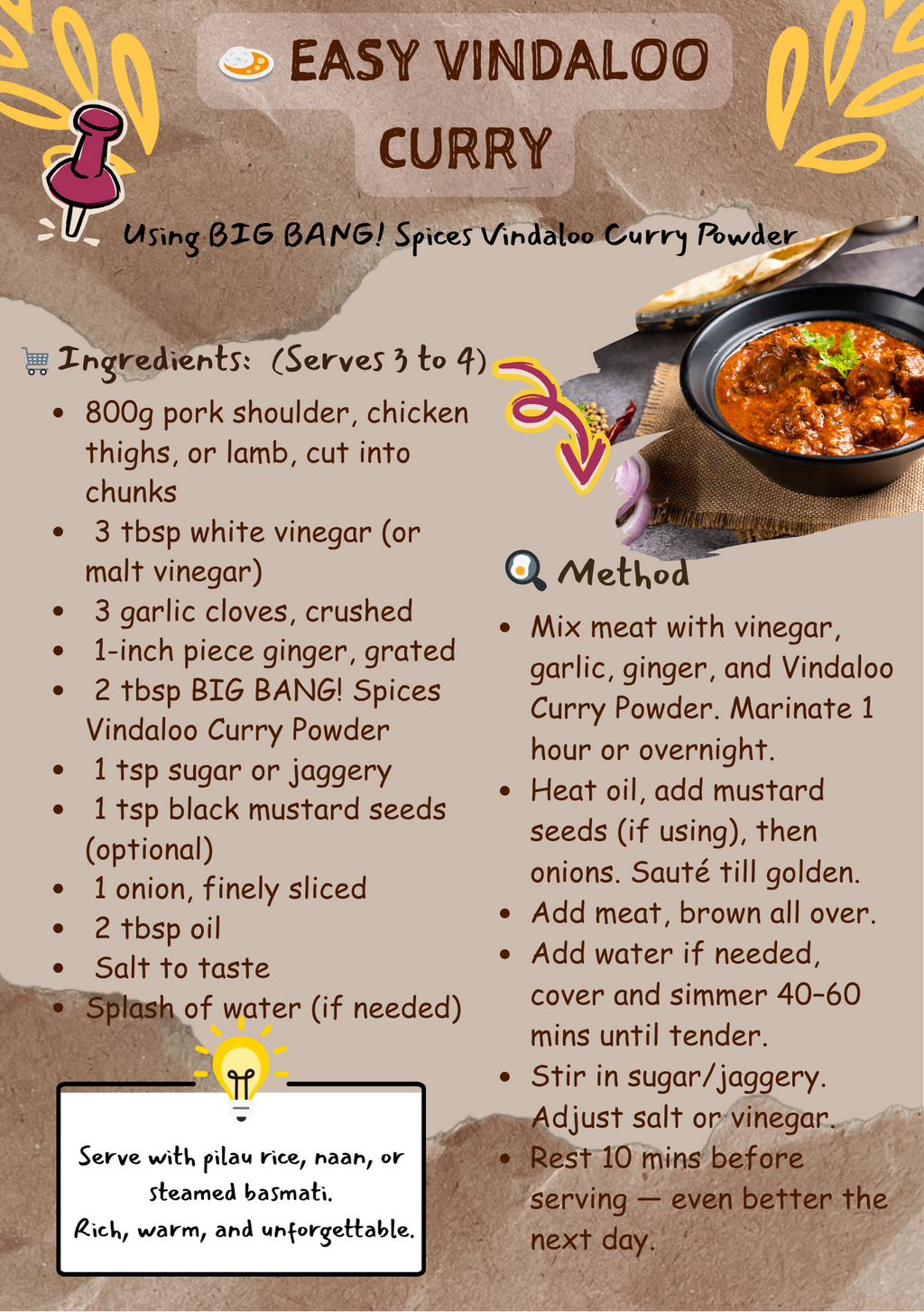 Ebook: The Six Classic Curries That Build Confidence