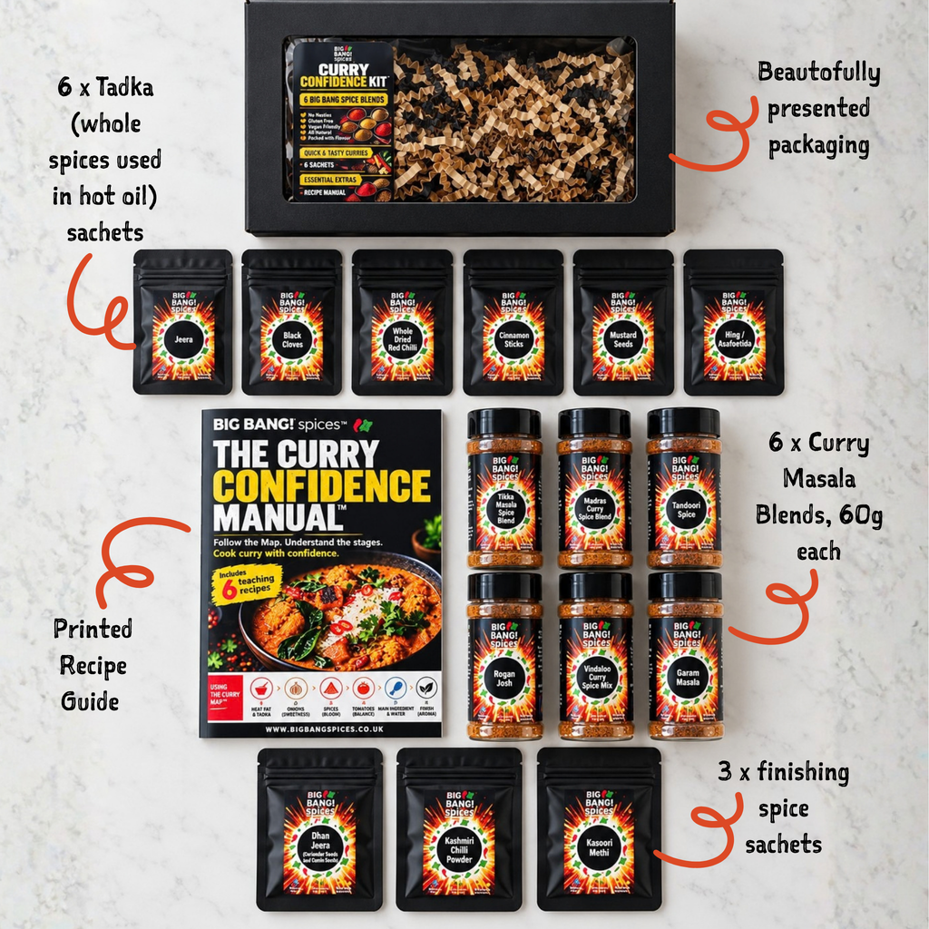 The Curry Confidence Kit™ with Printed Guide