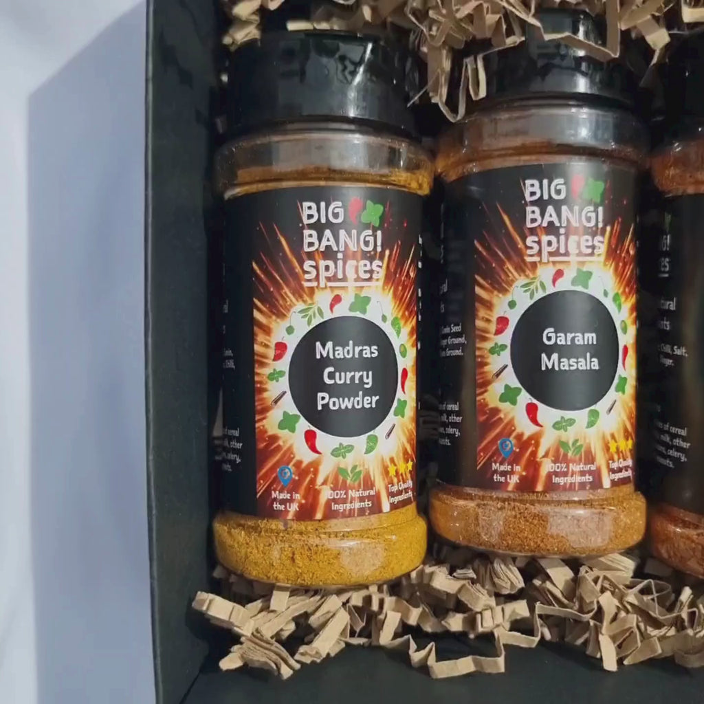 Indian Masala Spice Kit – 6 Bold Curry Blends + Free Recipe Guide