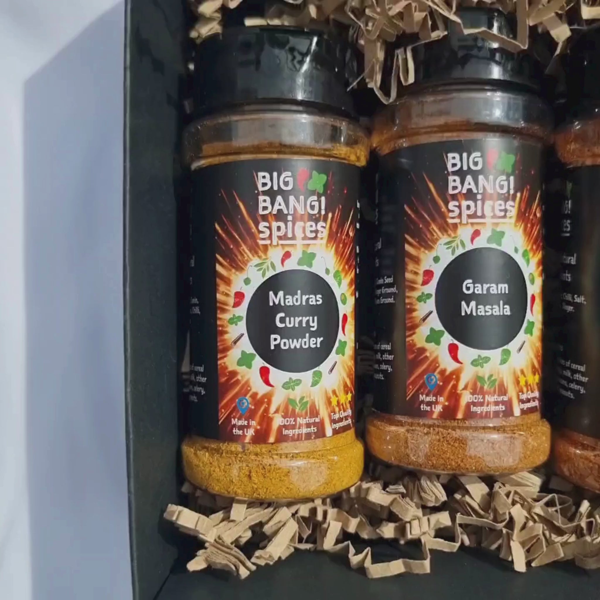 Indian Masala Spice Kit – 6 Bold Curry Blends + Free Recipe Guide